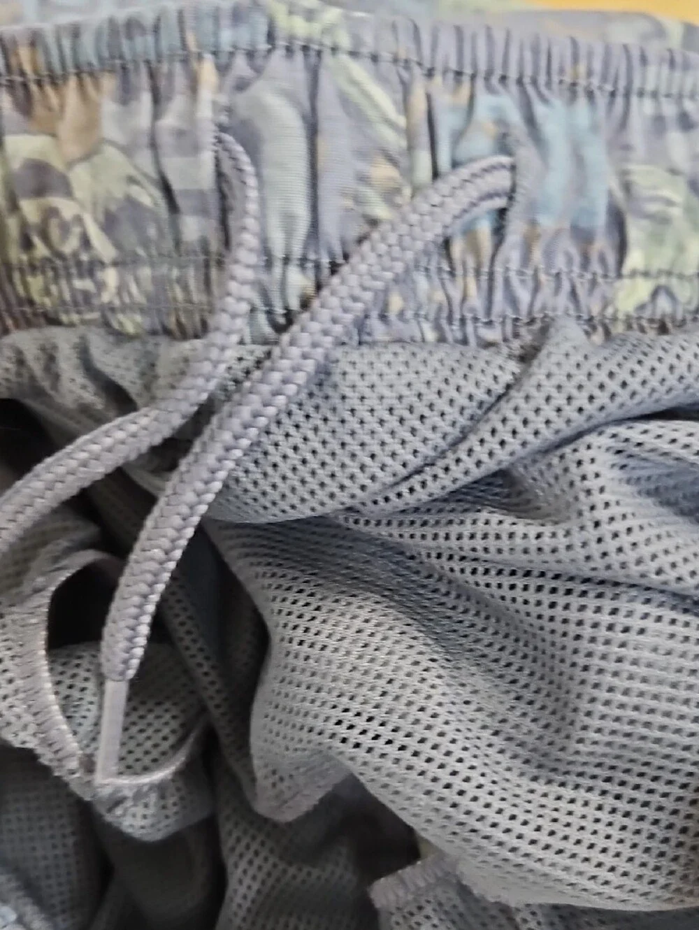 croft & barrow Blue Tropical Fruit Swim Trunks